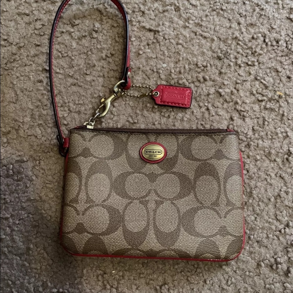 Coach wristlet